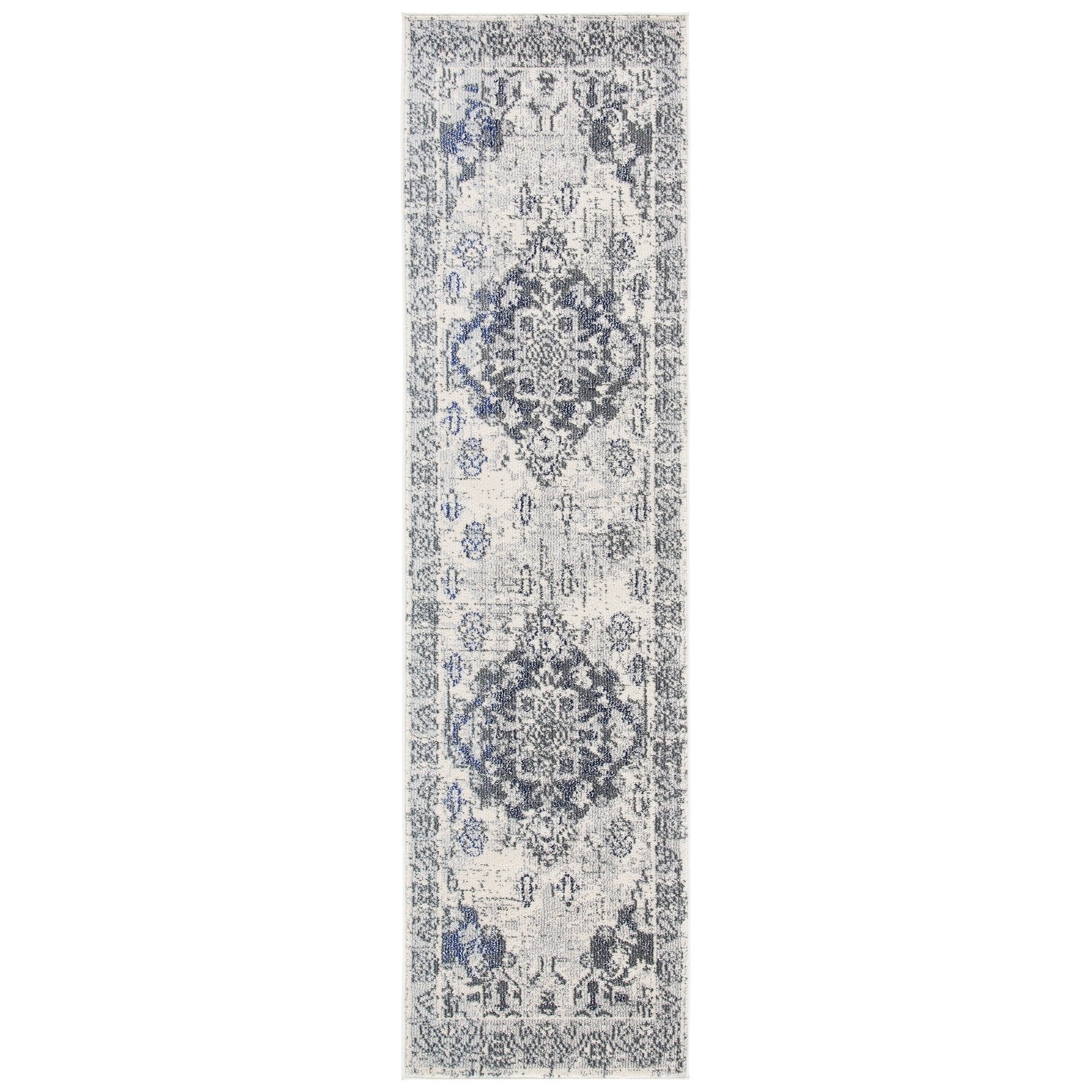 SAFAVIEH Monaco Oceane Boho Medallion Distressed Area Rug