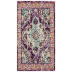 SAFAVIEH Monaco Oceane Boho Medallion Distressed Area Rug
