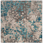 SAFAVIEH Monaco Panna Boho Abstract Modern Watercolor Area Rug