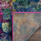 SAFAVIEH Monaco Panna Boho Abstract Modern Watercolor Area Rug