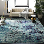SAFAVIEH Monaco Panna Boho Abstract Modern Watercolor Area Rug