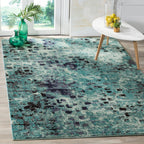 SAFAVIEH Monaco Panna Boho Abstract Modern Watercolor Area Rug