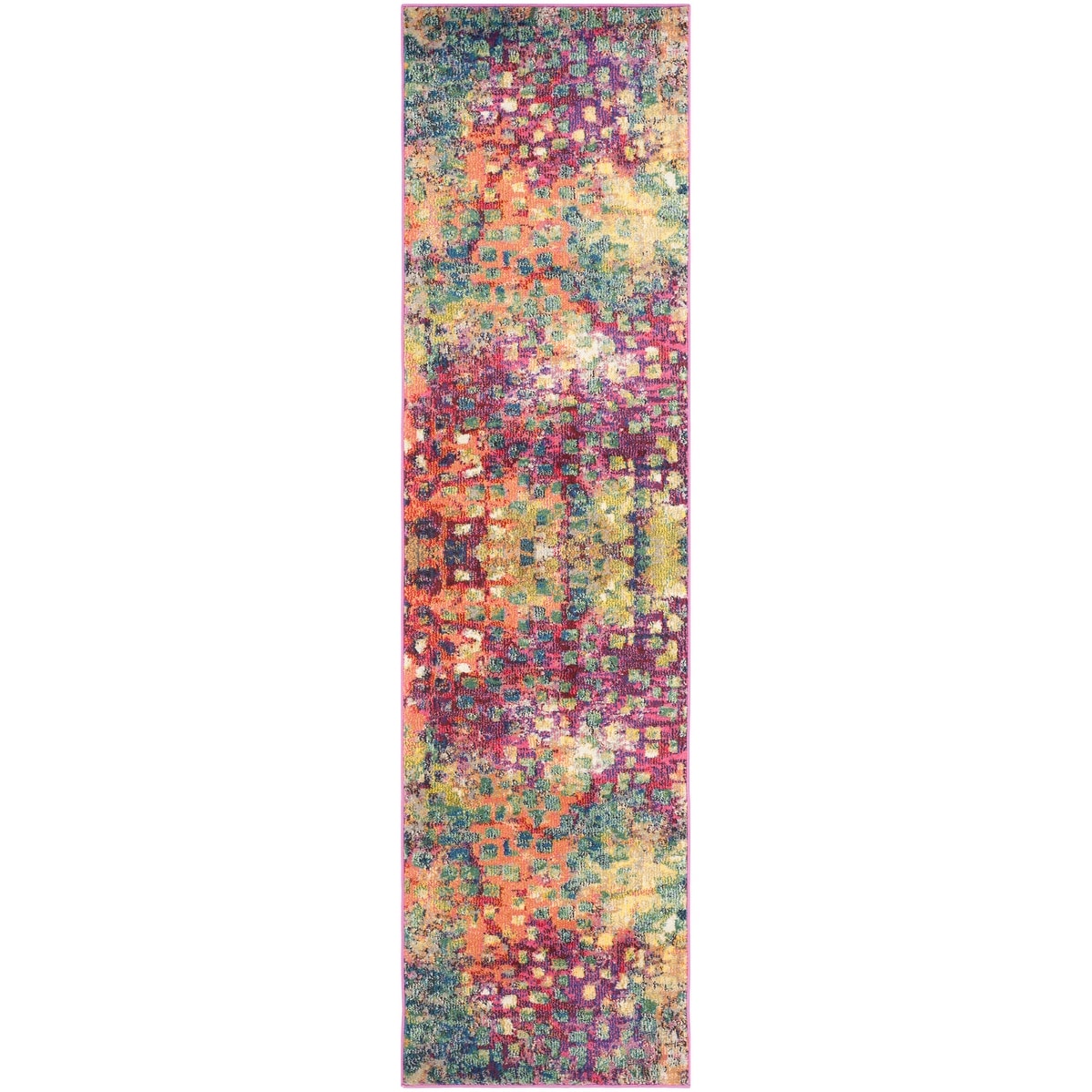 SAFAVIEH Monaco Panna Boho Abstract Modern Watercolor Area Rug
