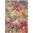 SAFAVIEH Monaco Panna Boho Abstract Modern Watercolor Area Rug