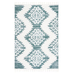 SAFAVIEH Moroccan Tassel Shag Berneice Boho Tribal 2-inch Thick