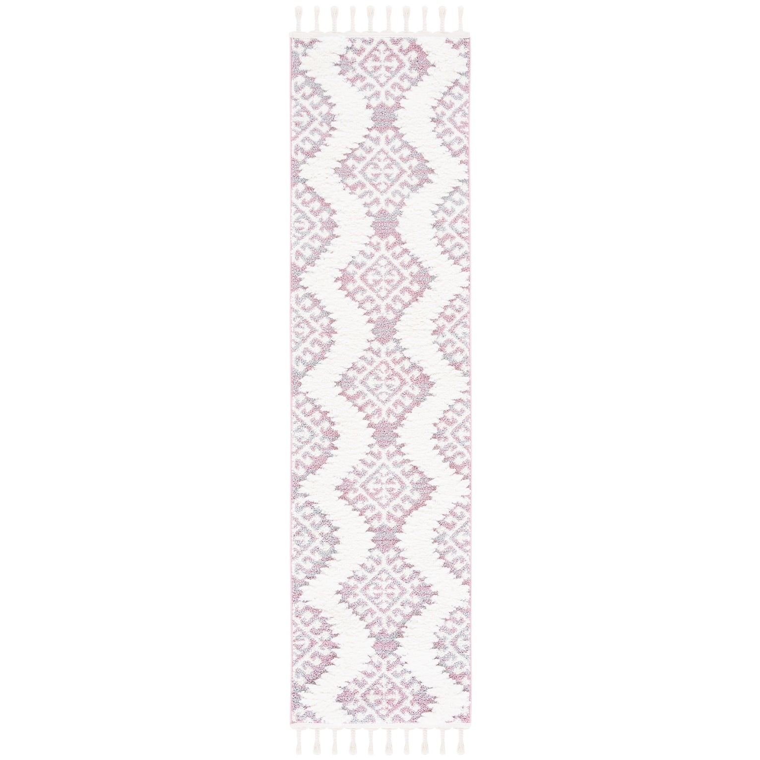 SAFAVIEH Moroccan Tassel Shag Berneice Boho Tribal 2-inch Thick