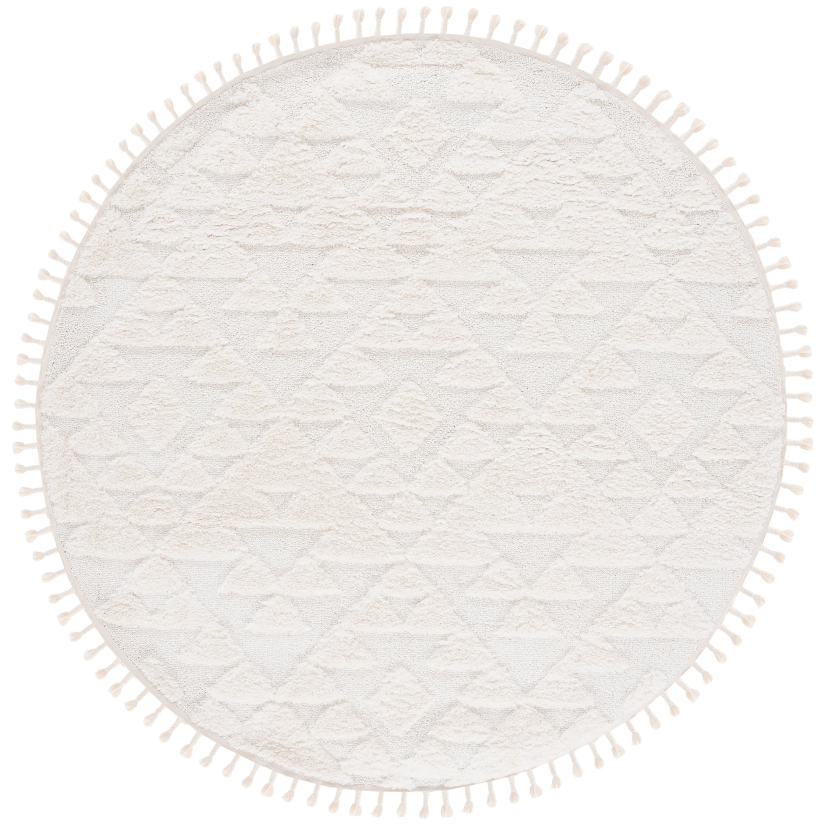 SAFAVIEH Moroccan Tassel Shag Delores 2-inch Thick Rug