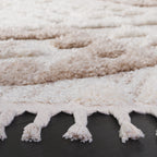 SAFAVIEH Moroccan Tassel Shag Delores 2-inch Thick Rug