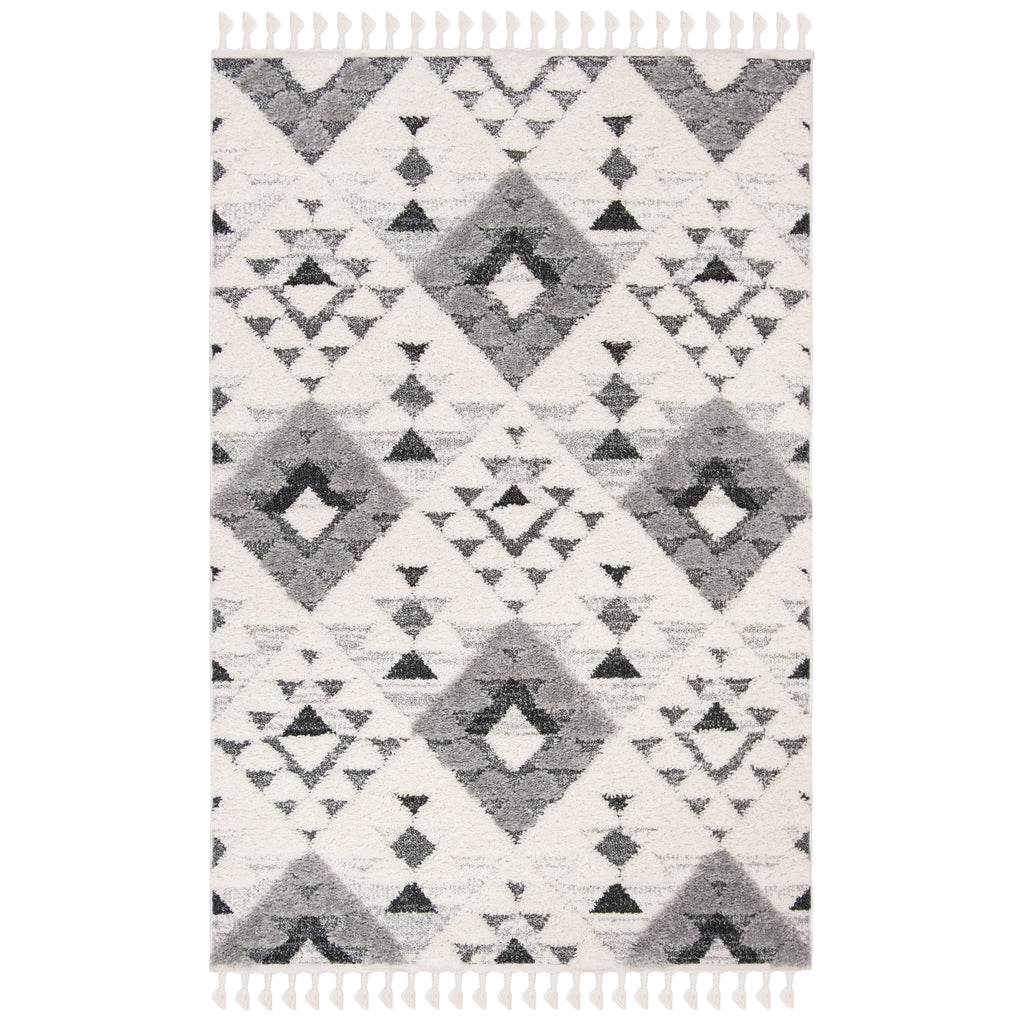 SAFAVIEH Moroccan Tassel Shag Delores 2-inch Thick Rug