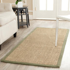 SAFAVIEH Natural Fiber Elmyra Sisal Border Rug