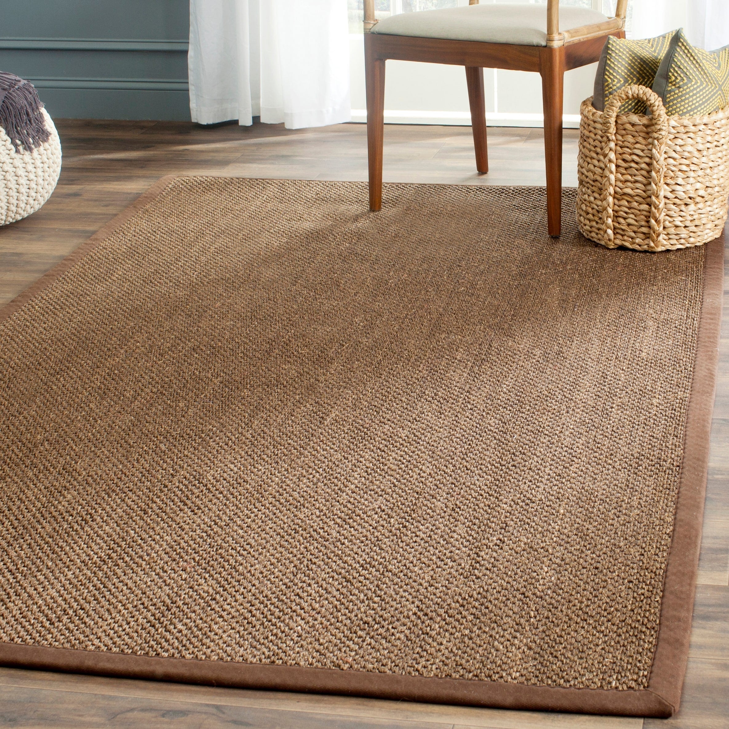 SAFAVIEH Natural Fiber Elmyra Sisal Border Rug
