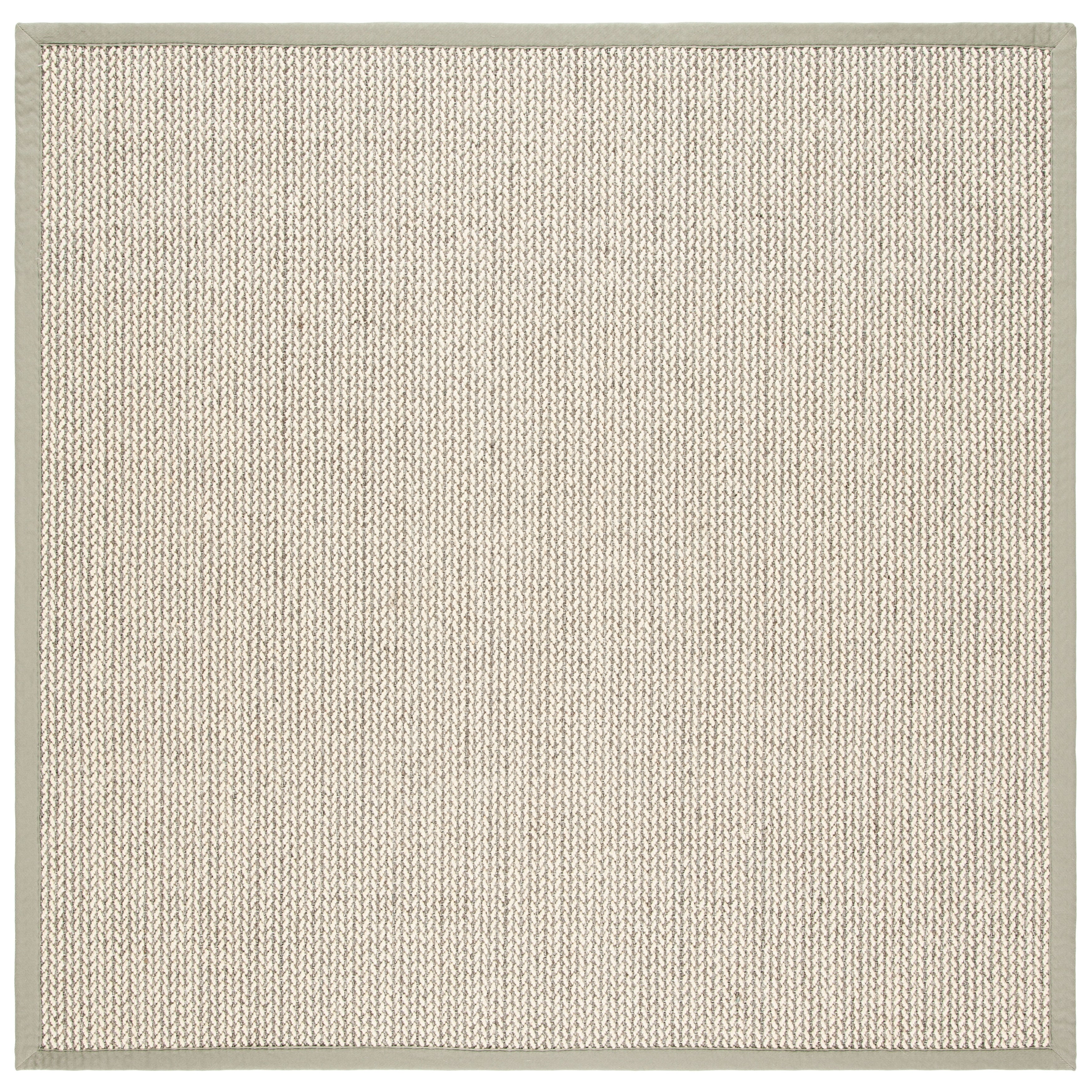 SAFAVIEH Natural Fiber Evia Sisal & Wool Rug