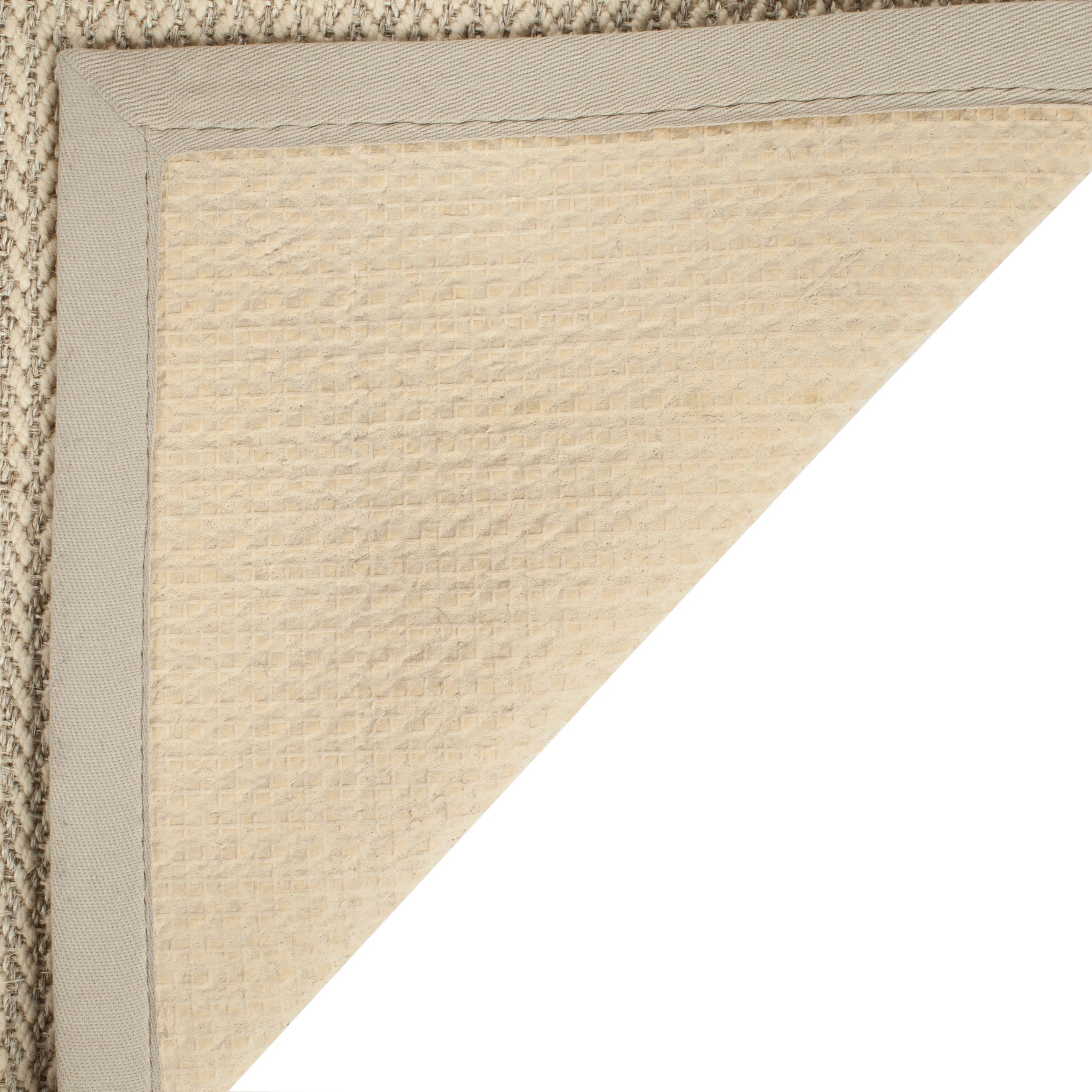 SAFAVIEH Natural Fiber Evia Sisal & Wool Rug