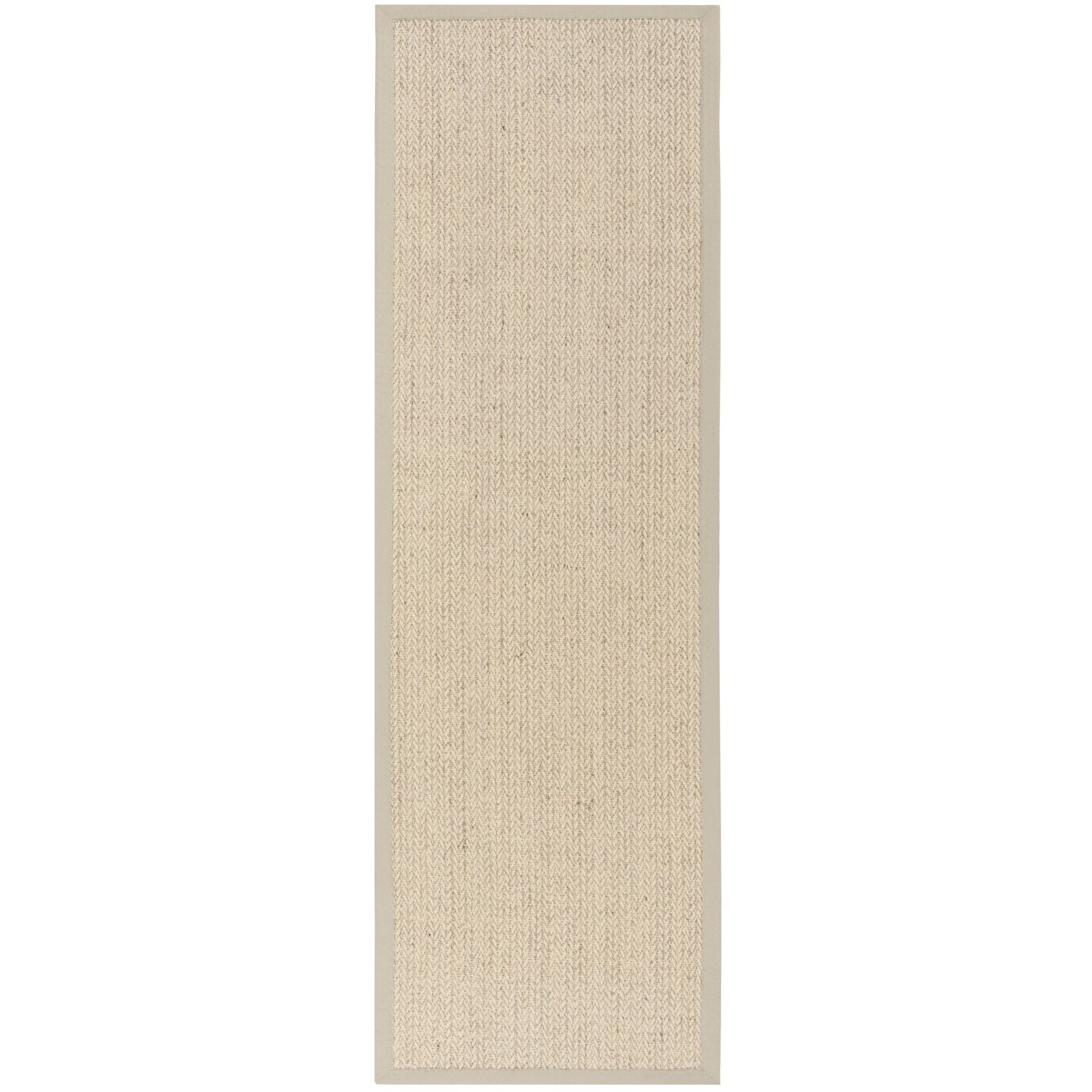 SAFAVIEH Natural Fiber Evia Sisal & Wool Rug