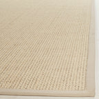 SAFAVIEH Natural Fiber Evia Sisal & Wool Rug