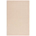 SAFAVIEH Natural Fiber Evia Sisal & Wool Rug