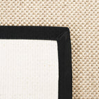 SAFAVIEH Natural Fiber Lorine Casual Border Sisal Rug