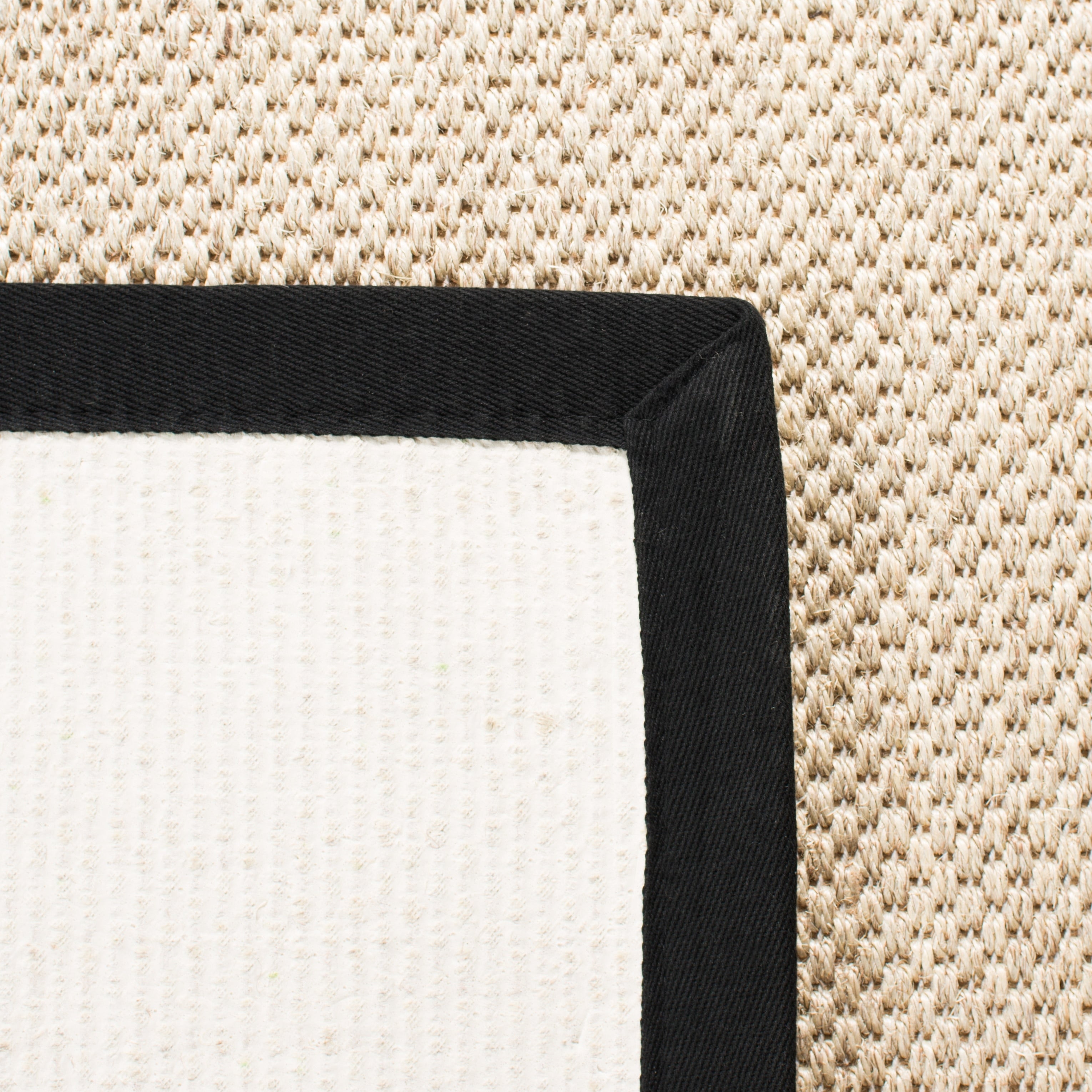 SAFAVIEH Natural Fiber Lorine Casual Border Sisal Rug