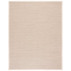SAFAVIEH Natural Fiber Lorine Casual Border Sisal Rug