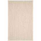SAFAVIEH Natural Fiber Lorine Casual Border Sisal Rug