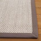 SAFAVIEH Natural Fiber Lorine Casual Border Sisal Rug