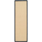 SAFAVIEH Natural Fiber Madelyn Border Sisal Rug