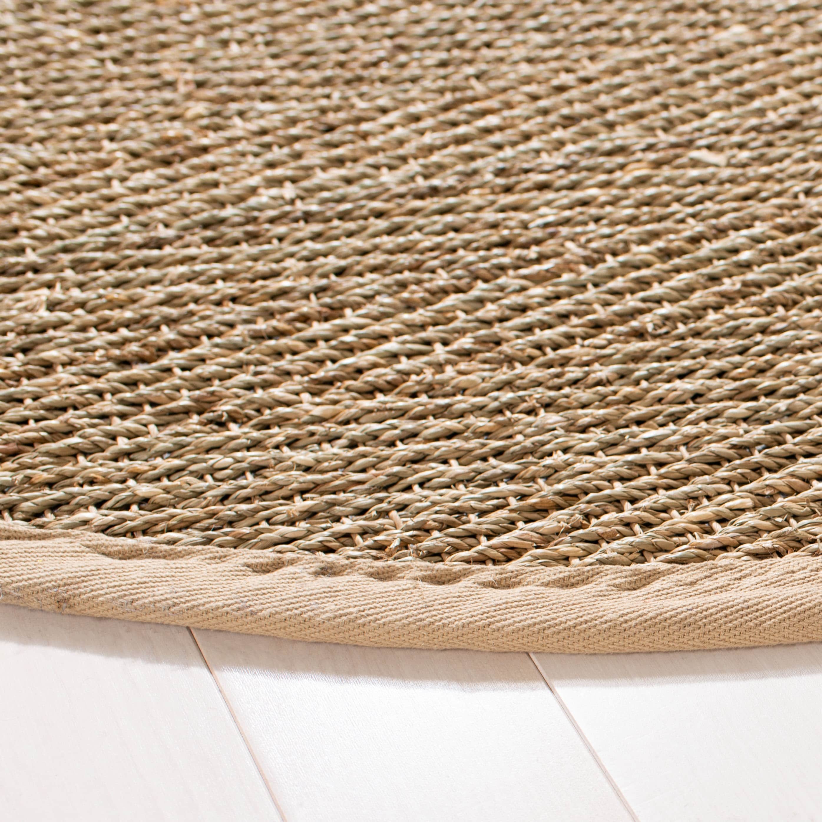 SAFAVIEH Natural Fiber Trilby Herringbone Seagrass Rug