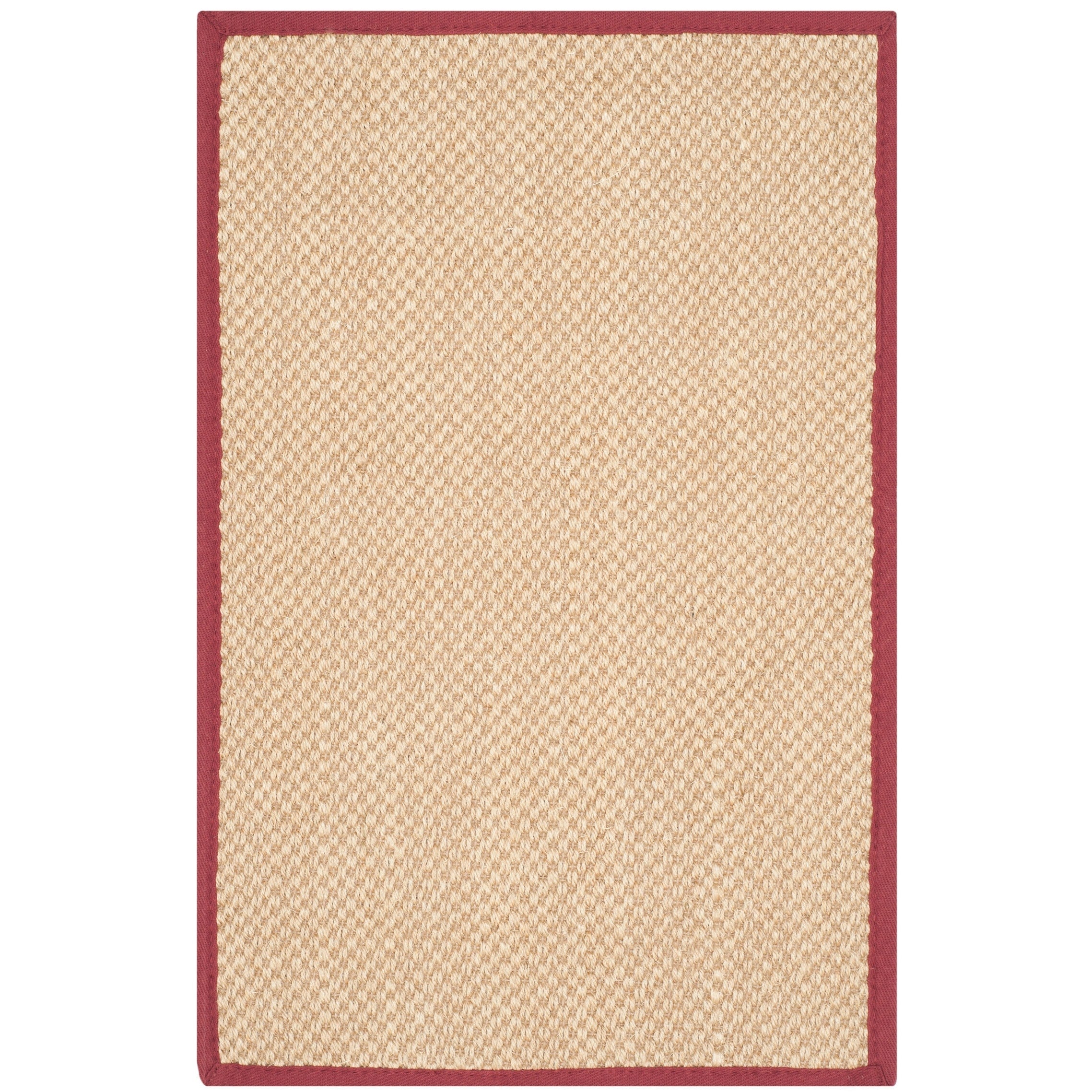 SAFAVIEH Natural Fiber Venus Casual Border Sisal Rug