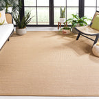 SAFAVIEH Natural Fiber Venus Casual Border Sisal Rug