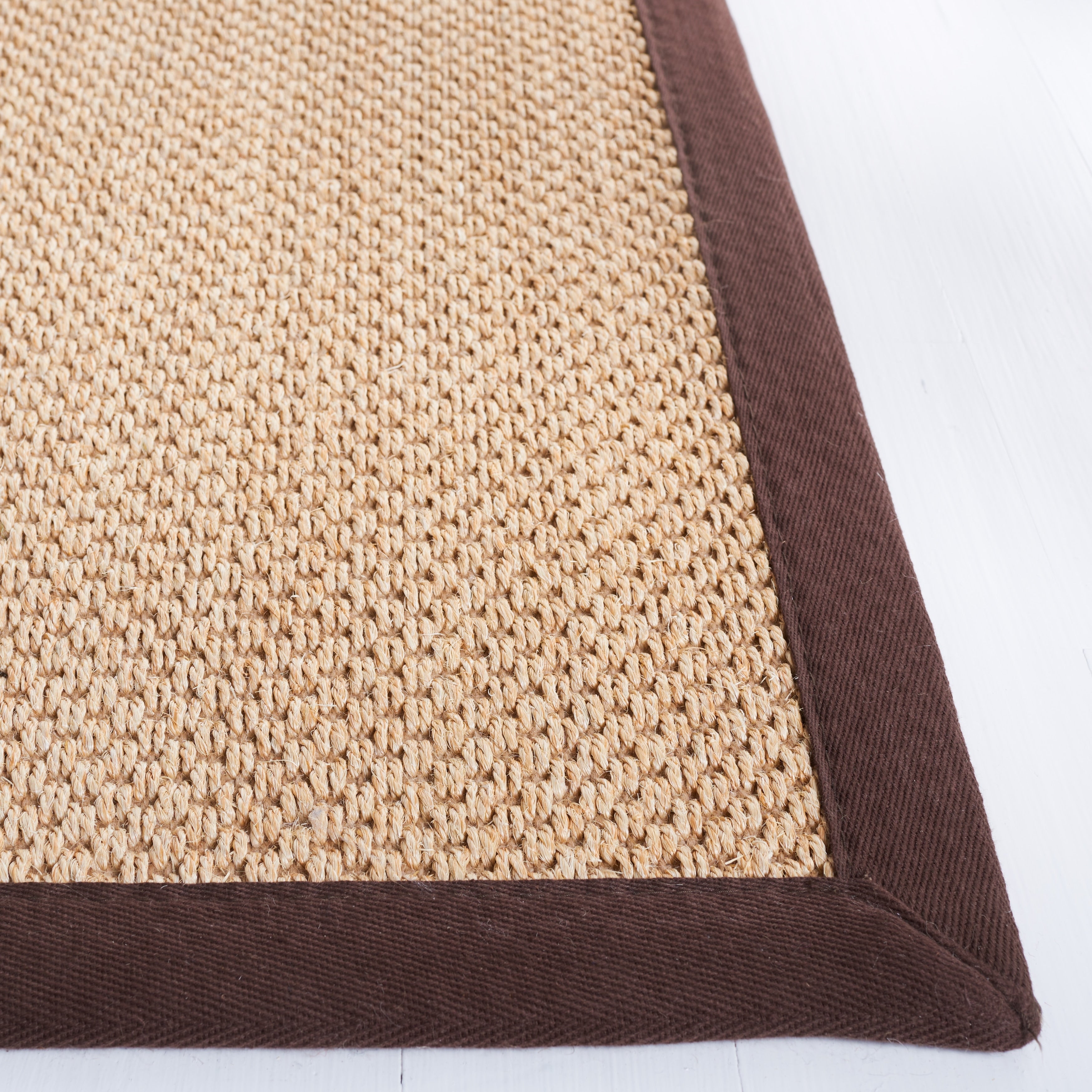 SAFAVIEH Natural Fiber Venus Casual Border Sisal Rug
