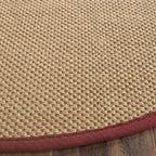 SAFAVIEH Natural Fiber Venus Casual Border Sisal Rug