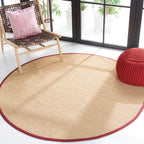 SAFAVIEH Natural Fiber Venus Casual Border Sisal Rug