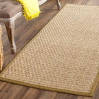 SAFAVIEH Natural Fiber Zymryd Basketweave Seagrass Rug