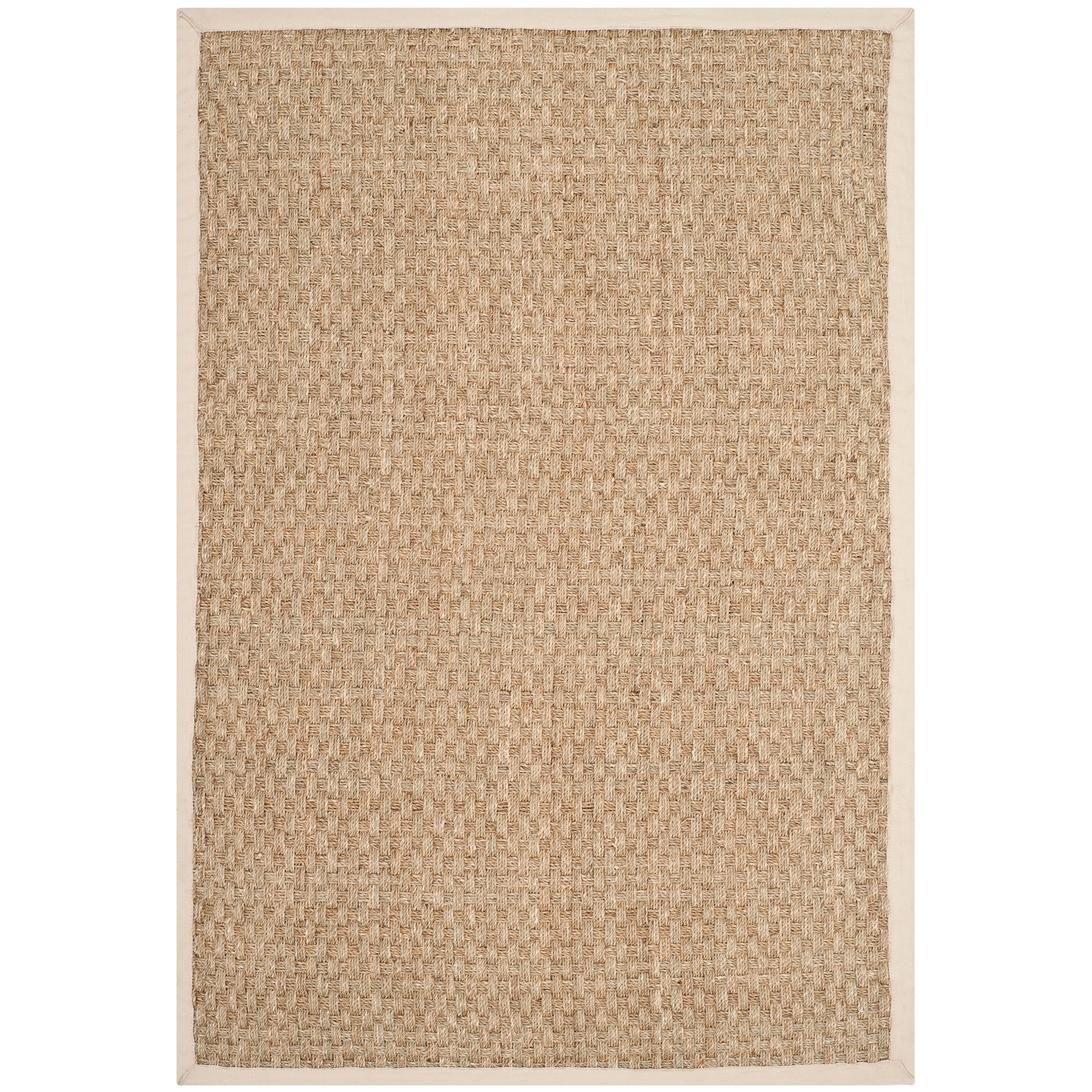 SAFAVIEH Natural Fiber Zymryd Basketweave Seagrass Rug