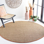 SAFAVIEH Natural Fiber Zymryd Basketweave Seagrass Rug