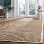 SAFAVIEH Natural Fiber Zymryd Basketweave Seagrass Rug