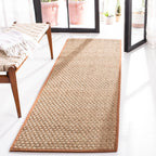 SAFAVIEH Natural Fiber Zymryd Basketweave Seagrass Rug