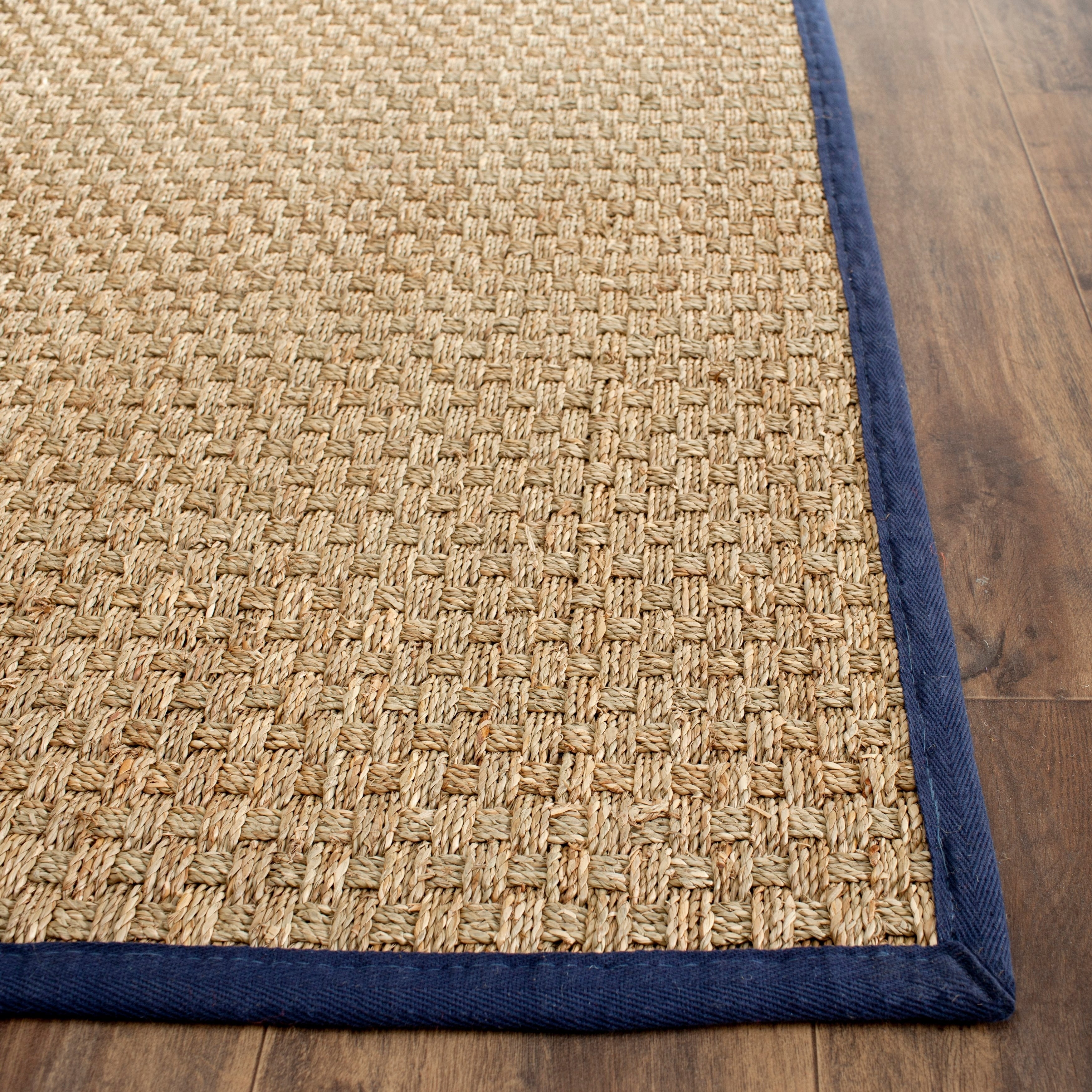 SAFAVIEH Natural Fiber Zymryd Basketweave Seagrass Rug