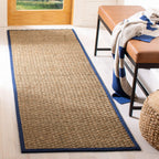 SAFAVIEH Natural Fiber Zymryd Basketweave Seagrass Rug