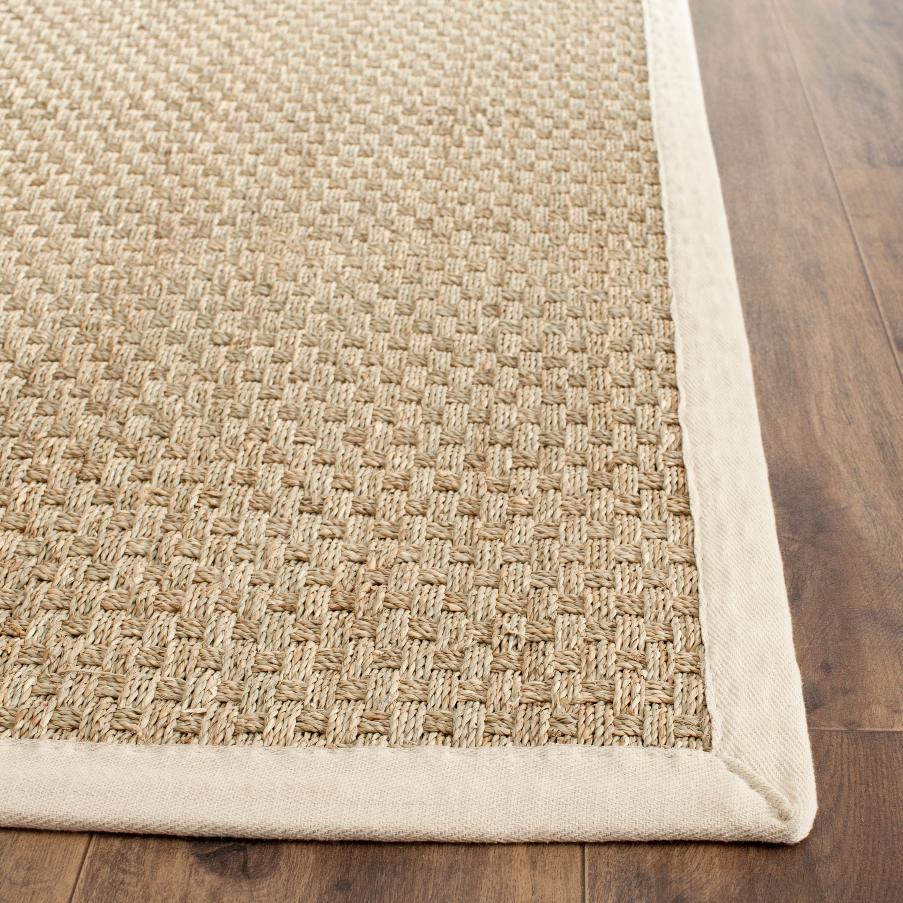 SAFAVIEH Natural Fiber Zymryd Basketweave Seagrass Rug