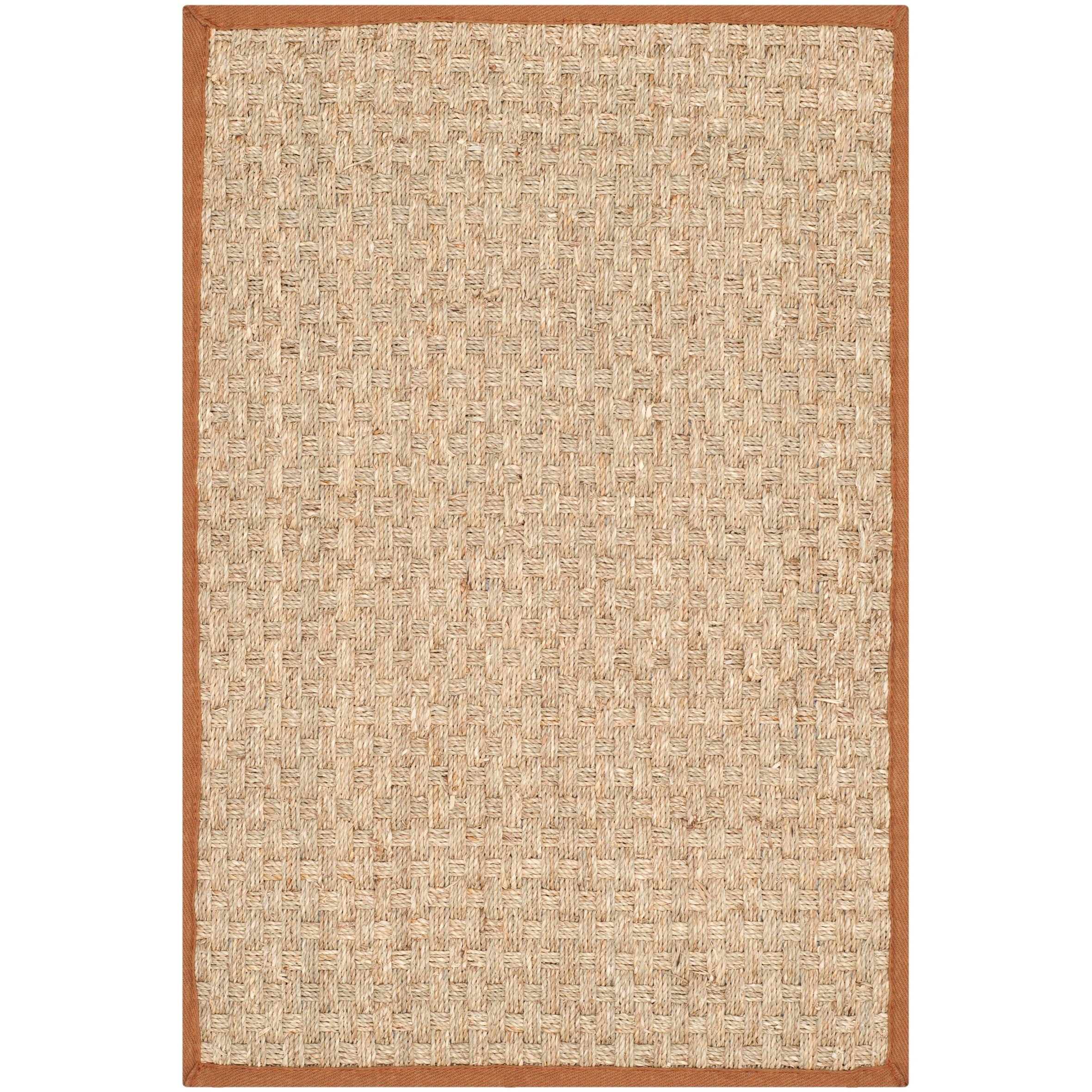 SAFAVIEH Natural Fiber Zymryd Basketweave Seagrass Rug