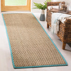 SAFAVIEH Natural Fiber Zymryd Basketweave Seagrass Rug