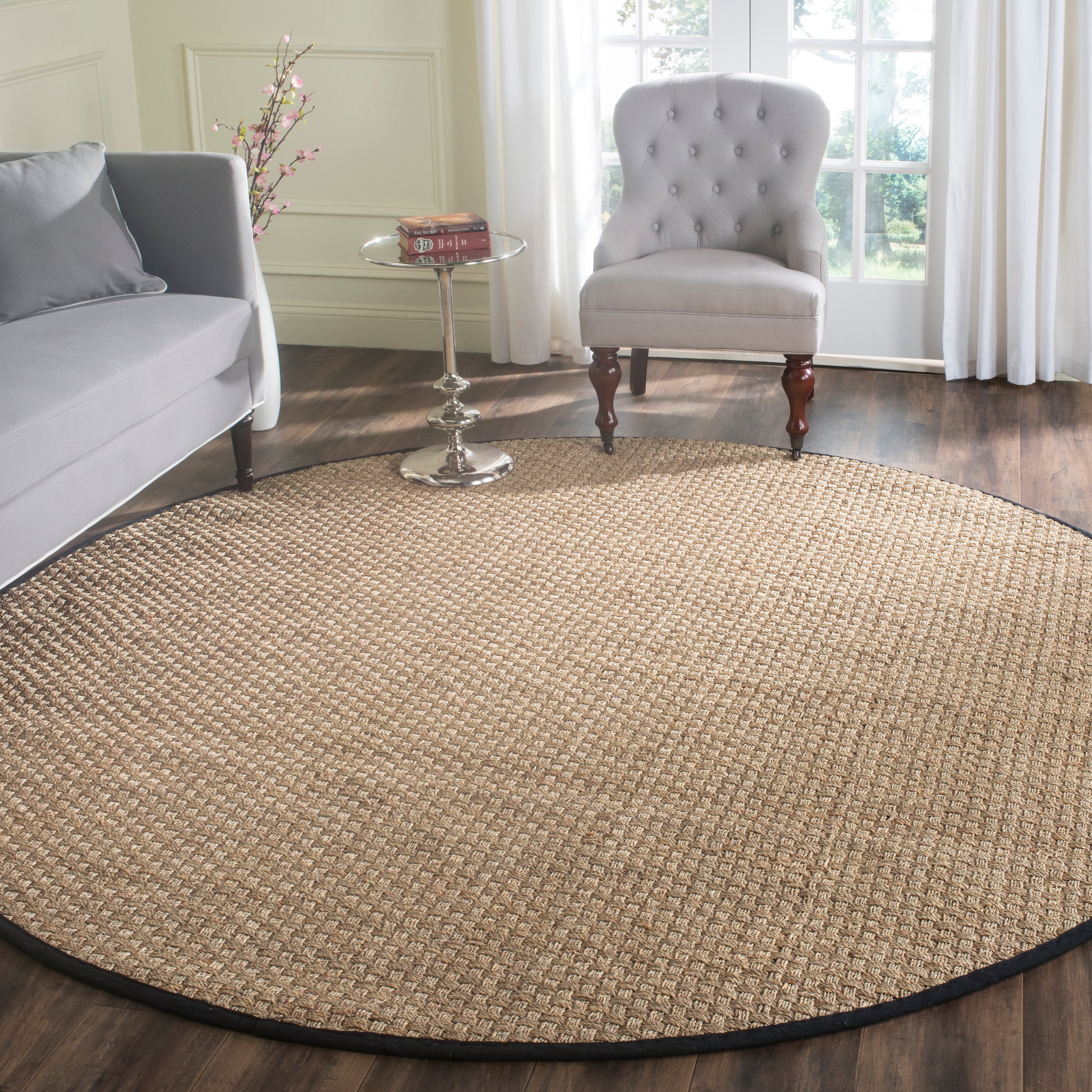 SAFAVIEH Natural Fiber Zymryd Basketweave Seagrass Rug
