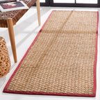 SAFAVIEH Natural Fiber Zymryd Basketweave Seagrass Rug