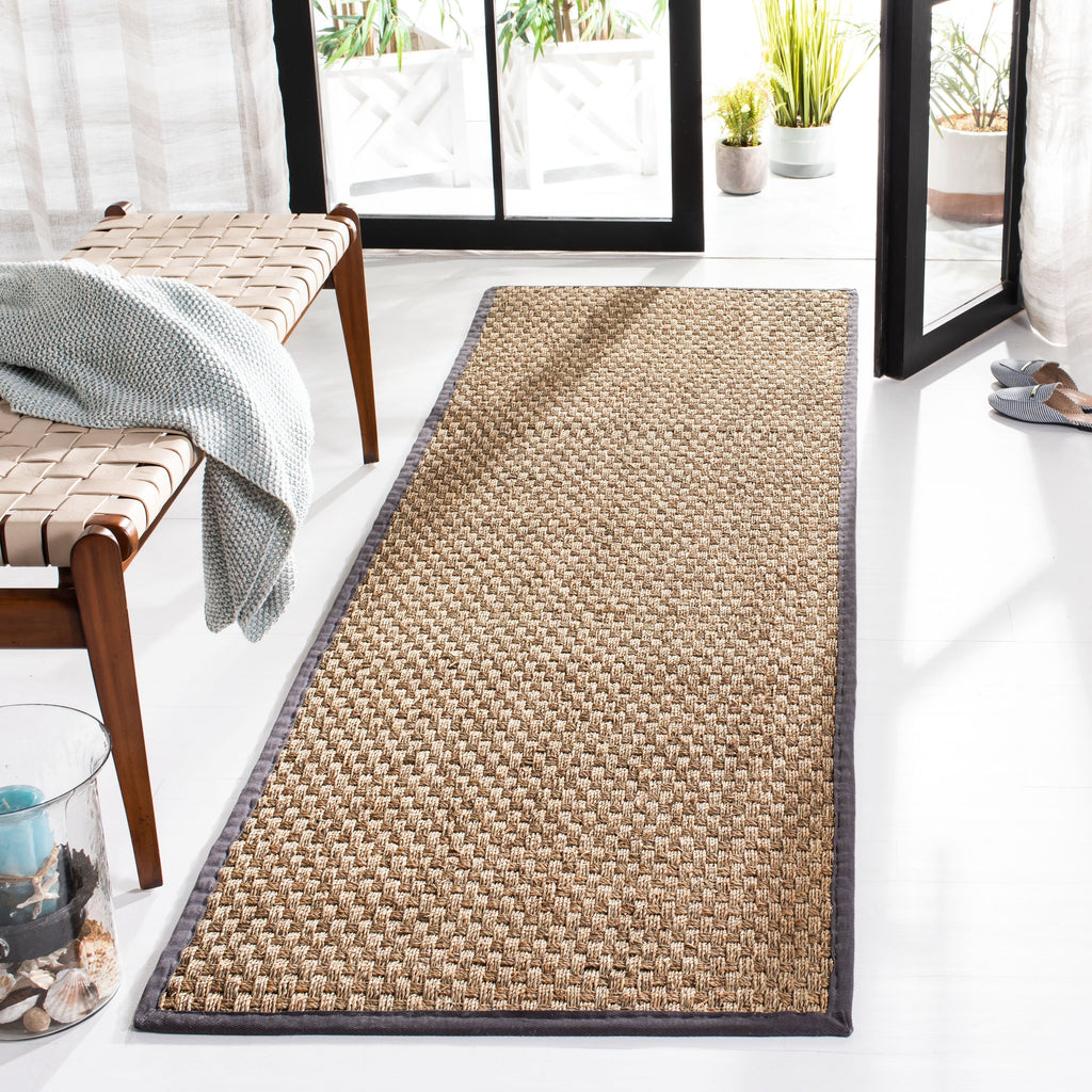 SAFAVIEH Natural Fiber Zymryd Basketweave Seagrass Rug