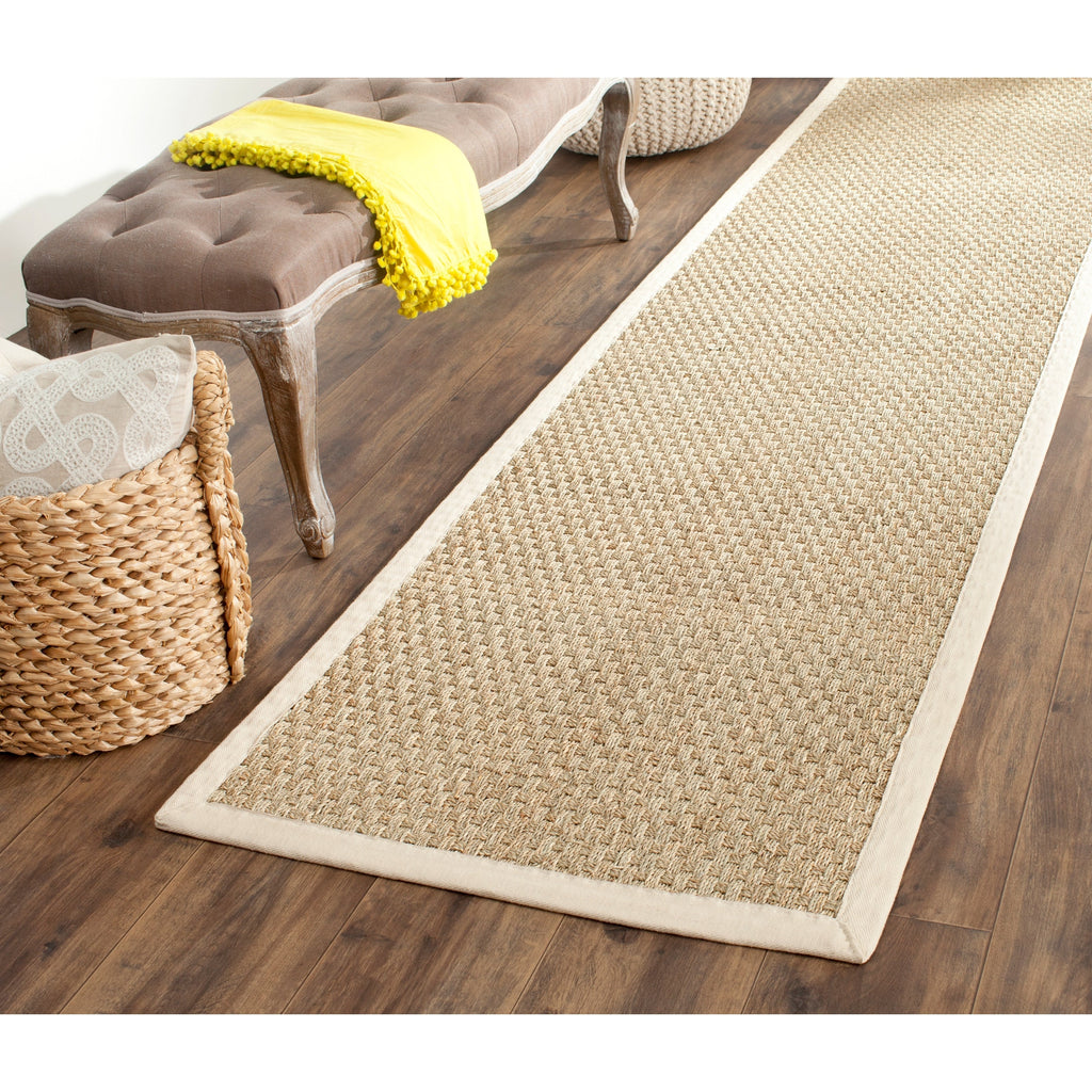 SAFAVIEH Natural Fiber Zymryd Basketweave Seagrass Rug