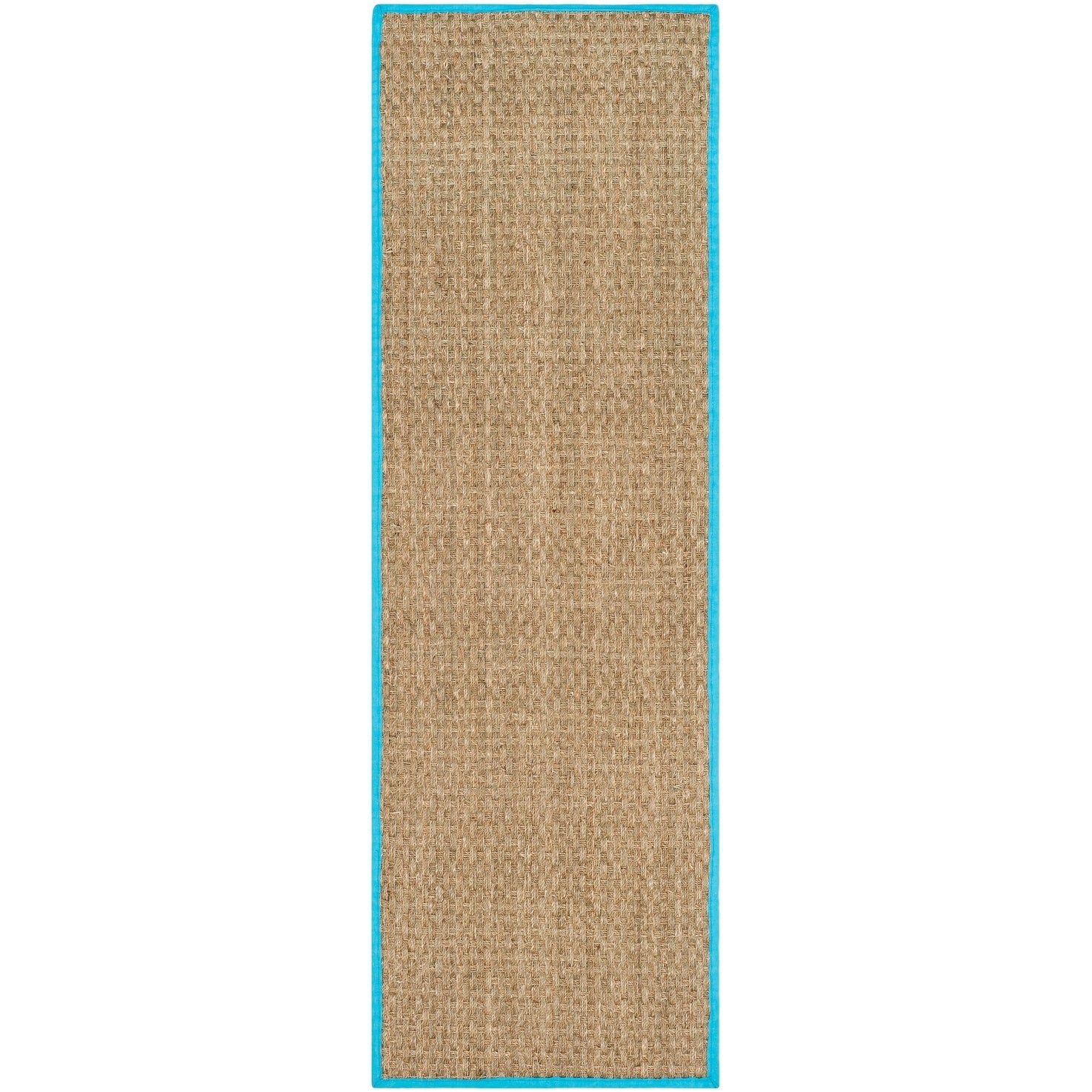 SAFAVIEH Natural Fiber Zymryd Basketweave Seagrass Rug