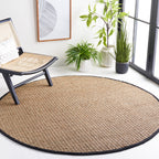 SAFAVIEH Natural Fiber Zymryd Basketweave Seagrass Rug