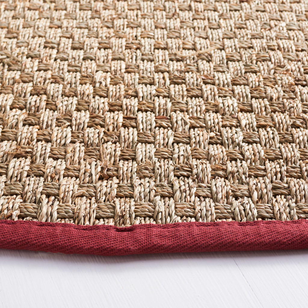 SAFAVIEH Natural Fiber Zymryd Basketweave Seagrass Rug