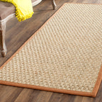 SAFAVIEH Natural Fiber Zymryd Basketweave Seagrass Rug